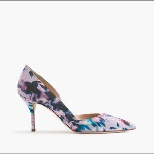 J.Crew Colette Fabric D'orsay Pumps